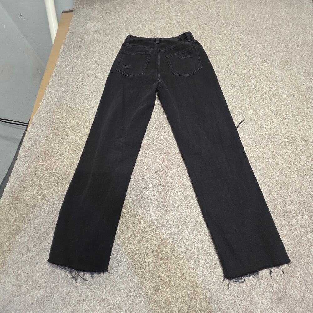 Barrel Relaxed PacSun 90's Boyfriend Jeans sz 26x28 Distressed Wide Leg Raw Hem